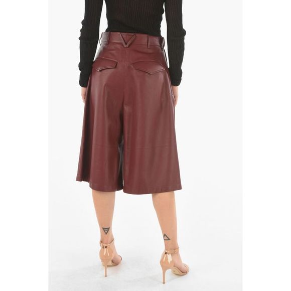 Bottega Veneta Women's Red Five Pocket Trousers - Picture 4 of 4